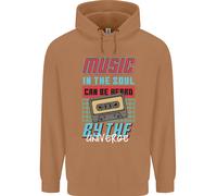 Musica Nell'Anima Ascoltata Dall'Universo Uomo Felpa