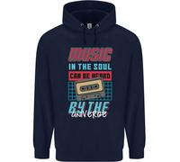 Musica Nell'Anima Ascoltata Dall'Universo Uomo Felpa