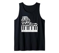 Musica Note Pianista Tastiera Pianoforte Pianisti Canotta