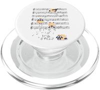 Musica pecora Agnello Nota Musicale Chiave Musicista PopSockets PopGrip per MagSafe
