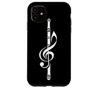 Musica per flauto Disegno di una linea Custodia per iPhone 11