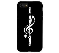 Musica per flauto Disegno di una linea Custodia per iPhone SE (2020) / 7 / 8