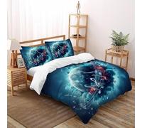 Musica Pianeta Set Di Biancheria Da Letto Artee Copripiumino 2 Pezzi Comfort in Morbida Microfibra Per Coppia Adulti Doppia Con Cerniera King（220x240cm）