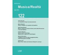 Musica/realtà (2020). Vol. 122