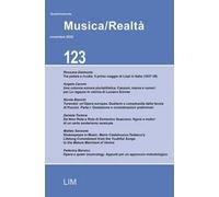 Musica/realtà (2020). Vol. 123