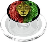 Musica reggae, leone giamaicano PopSockets PopGrip per MagSafe