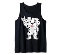 Musica Rock retrò del Simpatico Cane Dalmata Canotta