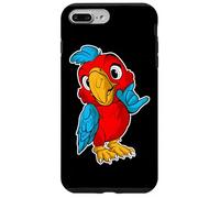 Musica rock retrò di Cute Red Parrot Custodia per iPhone 7 Plus/8 Plus