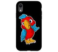 Musica rock retrò di Cute Red Parrot Custodia per iPhone XR