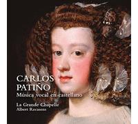 Carlos Patino Carlos Patiño: Música Vocal En Castellano (CD) Album Digipak