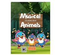 Musical Animals Coloring Book
