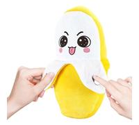 Musical Banana Plush - Beat Sensing Interactive Toy, 15cm Singing Banana Plush Metronome Beat Sensor Toy for Kids Parent Child Interactive Fun Bedroom Dorm Sofa Car Birthday, Gift, Christmas
