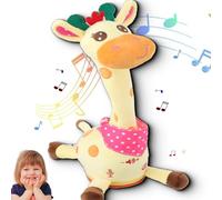 Musical Giraffe Toy, Dancing Talking Giraffe Toy, Repeating What You Say, with Interactive Voice Imitation & LED Lights for Toddlers 1-3 Years Old (1PCS)