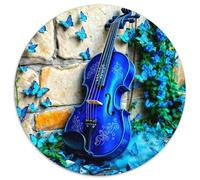 Musical Instrument Puzzle Rotondo 1000 Pezzi Puzzle Creative Painting Art Puzzle Bambini Giocattolo Puzzle Antistress Idea Regalo Per Lei O Lui Rotonda 1000pcs (67.5x67.5cm)