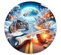 Musical Instrument Puzzle Rotondo Da 1000 Pezzi Puzzle Creative Painting Art Puzzle Arte Giocattolo Puzzle Antistress Idea Regalo Per Lei O Lui Rotonda 1000pcs (67.5x67.5cm)