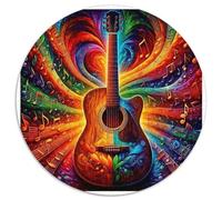 Musical Instrument Puzzle Rotondo Da 1000 Pezzi Puzzle Creative Painting Art Puzzle Bambini Ifficile E Impossibile Per Adulti Idea Regalo Per Lei O Lui Rotonda 1000pcs (67.5x67.5cm)