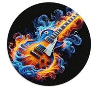 Musical Instrument Puzzle Rotondo Da 1000 Pezzi Puzzle Creative Painting Art Puzzle Per Adulti Giocattolo Puzzle Antistress Idea Regalo Per Lei O Lui Rotonda 1000pcs (67.5x67.5cm)