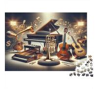 Musical Instruments Collection Puzzle Per Adulti 1000 Pezzi Adulti E Ragazzi Tempo Libero Puzzle Molto Difficile Top Valutati Allenamento Della Concentrazione Cartone Premium 70x50cm/1000pcs