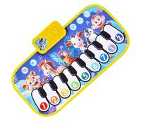 Musical Mat - Toddler Music Instruments | Mat Di Gioco Per Piano Elettronico | Babbino Da Bambino | Early Education Sound Toy Per Bambini | Tappeto Colorato Per Tastiera Per Animali | Mat Di Gi
