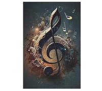 Musical Note 1000 Pezzi Puzzle in Legno- Relax Puzzles Giochi-rompicapo Per Bambini E Adulti Regali 78×53cm