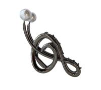 Musical Note Claw Clip | Metal Hair Clips Musical Note | Non-Slip Metal Hairpins | Fancy Musical Score Hairpins | Treble Note Claw Clip | Music Note Claw Clips | Perfect Use For Women