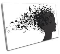 Musical Notes Gift minimalist Canvas Art Picture Print Decorative Photo