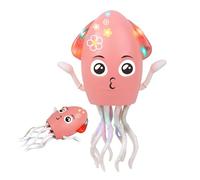 Musical Octopus - Robot di illuminazione elettrica ricaricabile, giocattolo per evitare ostacoli, giocattolo educativo divertente per ragazze per bambini, attività di movimento interno per la casa,