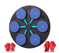 Musical Punching Machine, Music Boxing Target, Smart Reflex Trainer with LED Rhythm Lights, Stabile Convenience Design for Home Gym, Bedroom, Living Room, Work Area Training