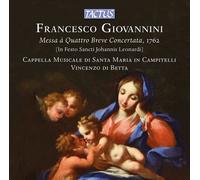 Musicale Cappella Di Santa Maria In Campitelli / D - Giovannini: Messa A Quat...