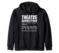 Musicals Amante Teatro Direttore Genius Icona Felpa con Cappuccio