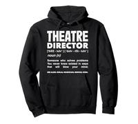 Musicals Amante Teatro Direttore Genius Icona Felpa con Cappuccio