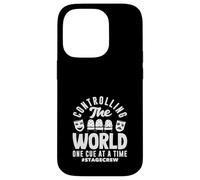 Musicals Lover Controlling The World One Stecca da biliardo Custodia per iPhone 14 Pro