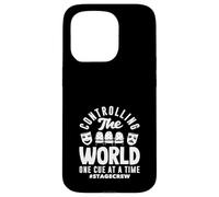Musicals Lover Controlling The World One Stecca da biliardo Custodia per iPhone 15 Pro