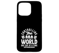 Musicals Lover Controlling The World One Stecca da biliardo Custodia per iPhone 15 Pro Max