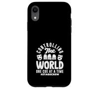 Musicals Lover Controlling The World One Stecca da biliardo Custodia per iPhone XR