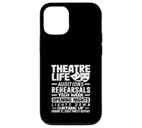 Musicals Teatro Vita Amante Musicali Audizioni Prove Custodia per iPhone 12/12 Pro