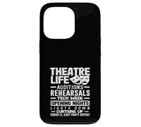 Musicals Teatro Vita Amante Musicali Audizioni Prove Custodia per iPhone 13 Pro