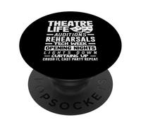 Musicals Teatro Vita Amante Musicali Audizioni Prove PopSockets PopGrip Adesivo
