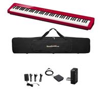 MusicalStore2005 StudioSet per Casio PX-S1100 (Casio PX-S1100 Red con Borsa Imbottita)