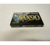 MUSICASSETTA TDK SA X90 EB IECII TYPE II FOR CD 90 MIN SIGILLATA NEW MCA-FF-C17