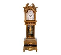Musicbox Kingdom Grandfather Clock with Well Known Melody is Played Decorative Item