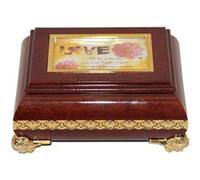 Musicbox World Parure di Gioielli, Legno, Multicolore, Small