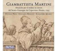 Musiche Per Triduo In Onore Del Beato Da Copertino - Giambattis... (Audio Cd)