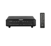 Musician Delphinus R2R DAC Decoder, DSD1024 PCM1536 HiFi Audio DAC, Convertitore Digitale-Analogico USB/I2S/AES/Coassiale/Ottico con Uscita XLR/RCA, Telecomando Convertitore D/A Da Scrivania, Nero