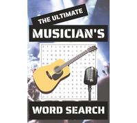 Musician's Word Search: Easy to Read Print about Music, Recording, Stage Performance and More | 6x9 inches, 110 pages | 50+ Puzzles … Gifts for Vacations, Holidays, and Stress Relief