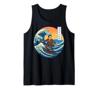 Musicista classico Mahler Ukiyo-e Surfing Canotta