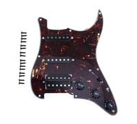 Musiclily 11 Foro HSS Prewired Loaded Battipenna pr Fender Squier Strat Chitarre