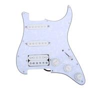 Musiclily 11 Foro HSS Prewired Loaded Battipenna pr Fender Squier Strat Chitarre