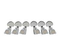 Musiclily 3L3R Chrome Guitar Sealed String Machine Heads Tuning Pegs Tuners Set