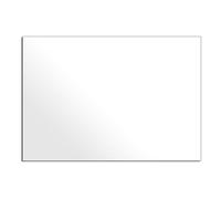 Musiclily 43,5x29cm Foglio Battipenna Materiale Pickguard Blank per Chitarra Elettrica e Basso,1 strato Silver Mirror